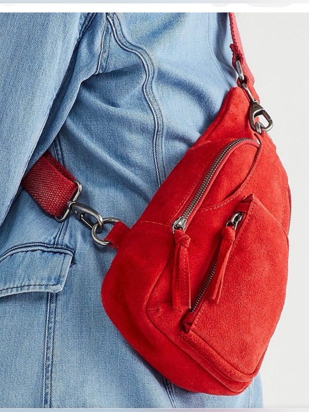 Set of two~FREE PEOPLE Retired Hudson Sling bag